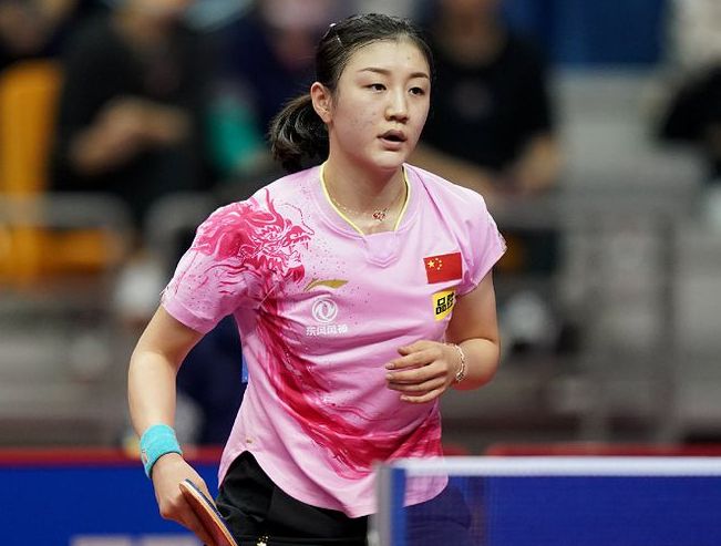在乒乓球运 在乒乓球运